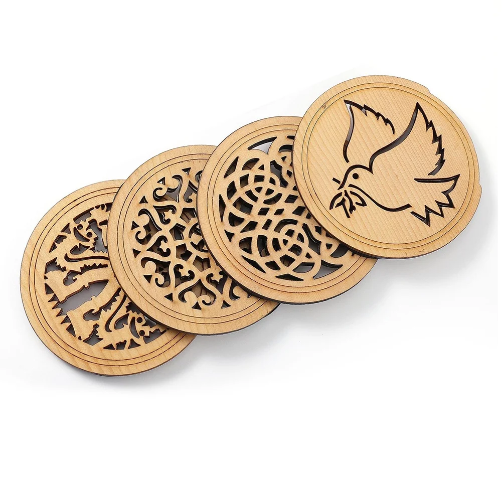 ABLB-Guitar Soundhole Cover Light Weight Decorative Reduces Feedback And Noise Guitar Tools To Reduce Feedback And Noise F