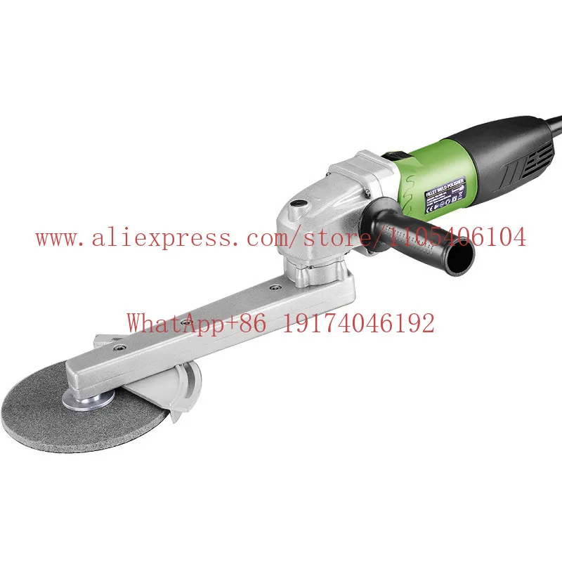 Electric derusting wire drawing machine Industrial long arm grinding machine Extended rod grinding tool
