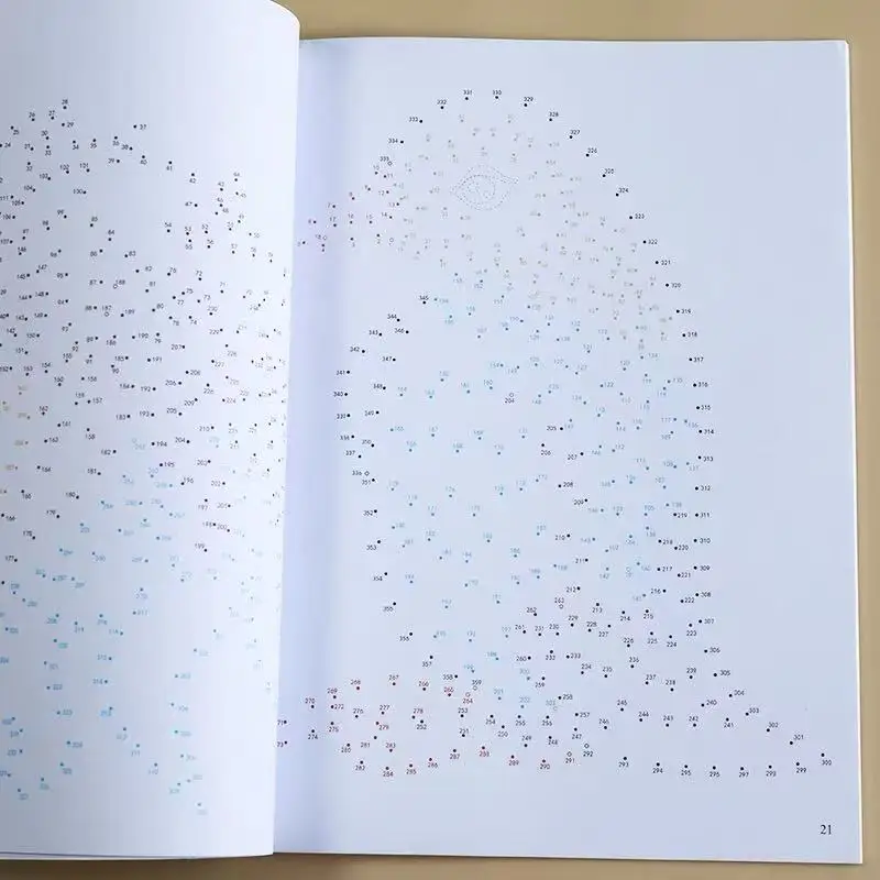 Magic Line Concentration Maze Training Book Practice Copybook Pen Control Training Digital Connection Drawing