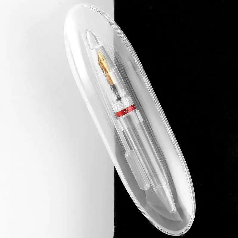 Acryl Transparent Stift Große Kapazität Können Tinte Bunte Stift Student Geschenk Box Set Schreiben Malerei Brunnen Stift Schule Liefert