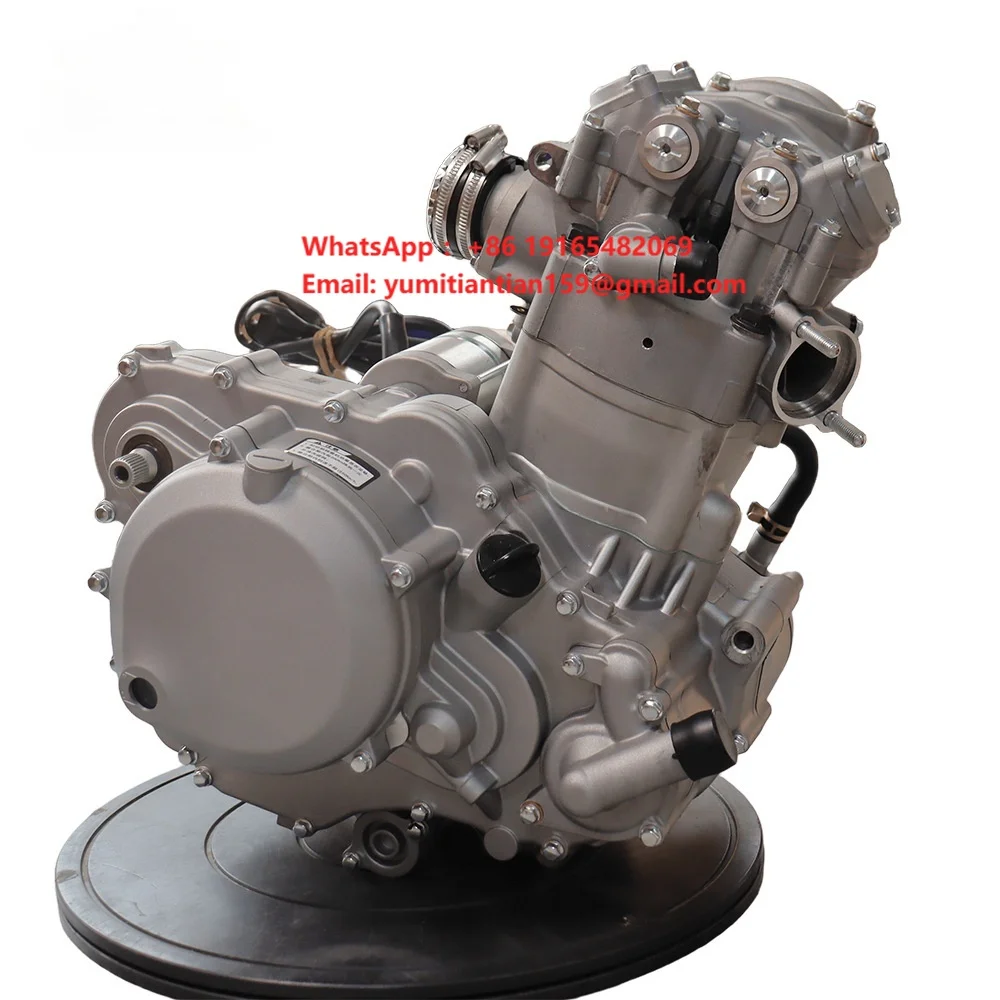 Stock Durable 4 Stroke Water-Cooled 450cc CDI Zongshen NC450 ZS194MQ Engine Complete Unit Off-road Motorcycle Repair Power Kit