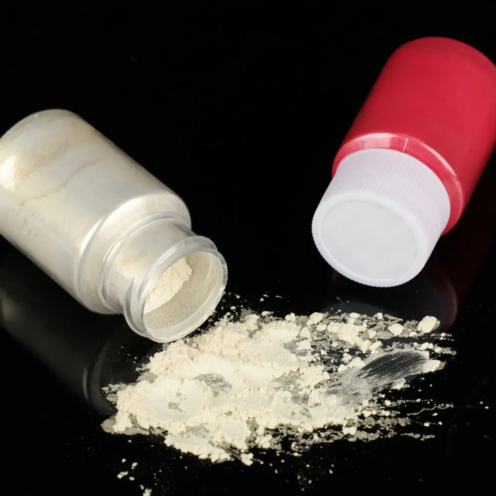 

16 Colors Pearlescent Powder Pigment Smooth Finish Shimmer Mica for DIY Nail Art Epoxy Resin Making Soap Dye Cosmetics
