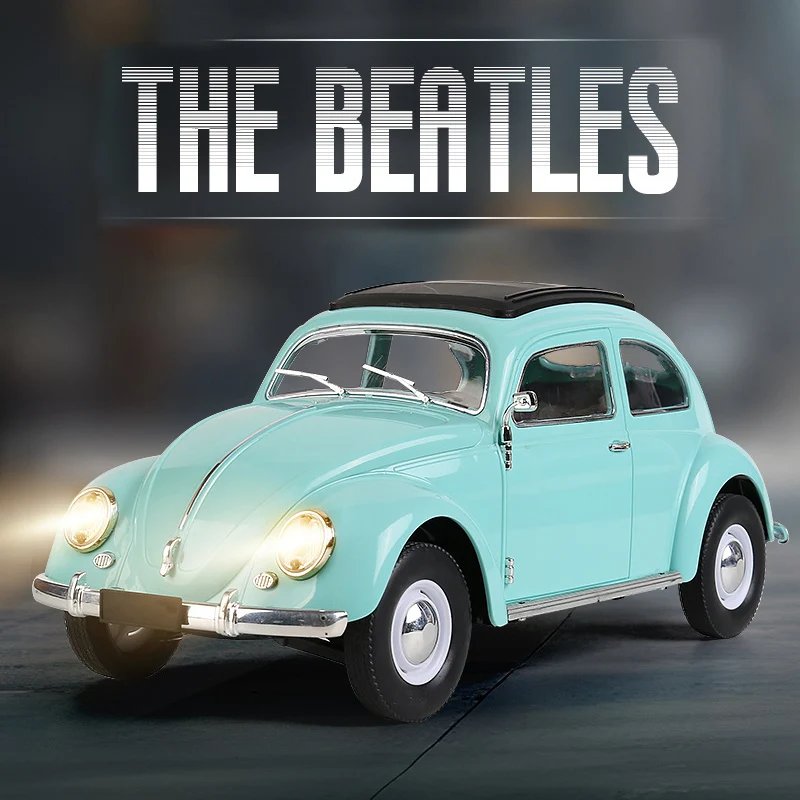 Wpl 1/16 Rc 자동차 D62 미니, Vw Beetle 하드톱 세단 모델 1949-1963, 원격 제어, Rc 등반 자동차 장난감 