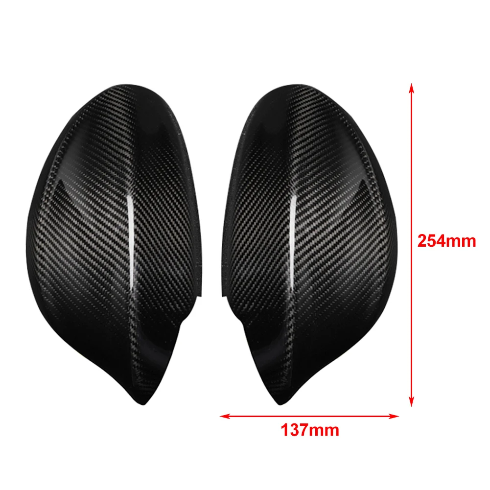 Carbon Fiber Car Door Rearview Side Mirror Cap Covers For BMW E90 PRE-LCI 325i 330i 328i 3Series 4DR SEDAN 2005 2006 2007 2008