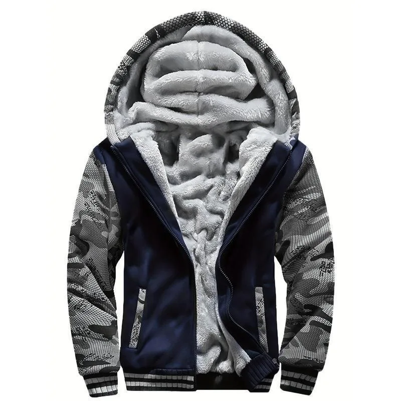 

Camouflage Winter Hoodie Jacket Y 84402 Unisex Sweatshirt Outdoor Spring 2026 Animal Pattern Deformable Resistant Hoodie