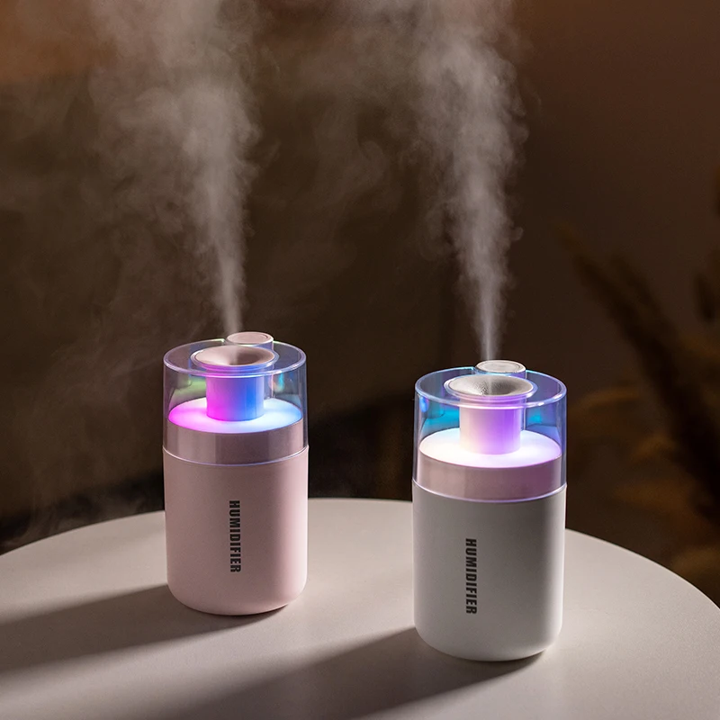 2026 New Mini Air Humidifier 180ML USB Aroma Diffuser Essential Oil Purifier Aromatherapy Mist Maker Color Lights For Car Home