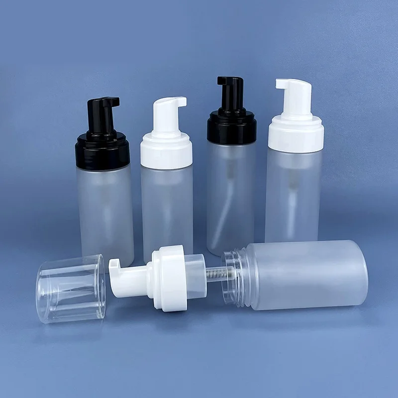 

100ML120ML150ML200ML frosted plastic bottle foaming pump cleanser/facial /MOUSSE/soap hand washing skin care cosmetic packing