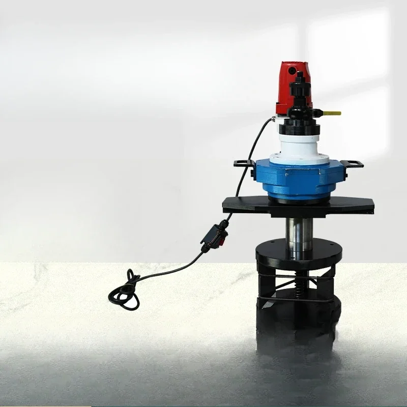 Inward-rising round pipe beveling machine, portable electric steel pipe milling machine, handheld stainless steel electric