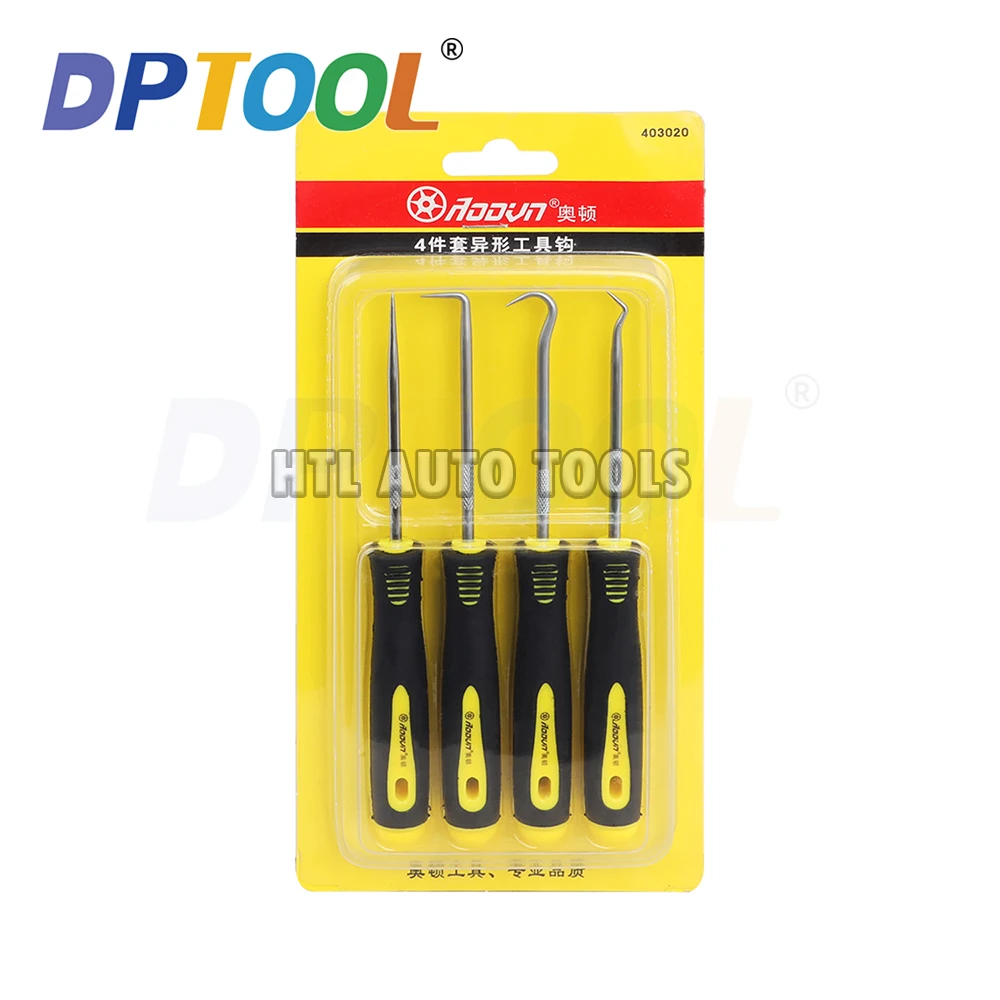 

Car Auto Vehicle Oil Seal Screwdrivers Set O-Ring Seal Gasket Puller Remover Pick Hooks Tools Sealing Repair Tools 16cm 4Pcs