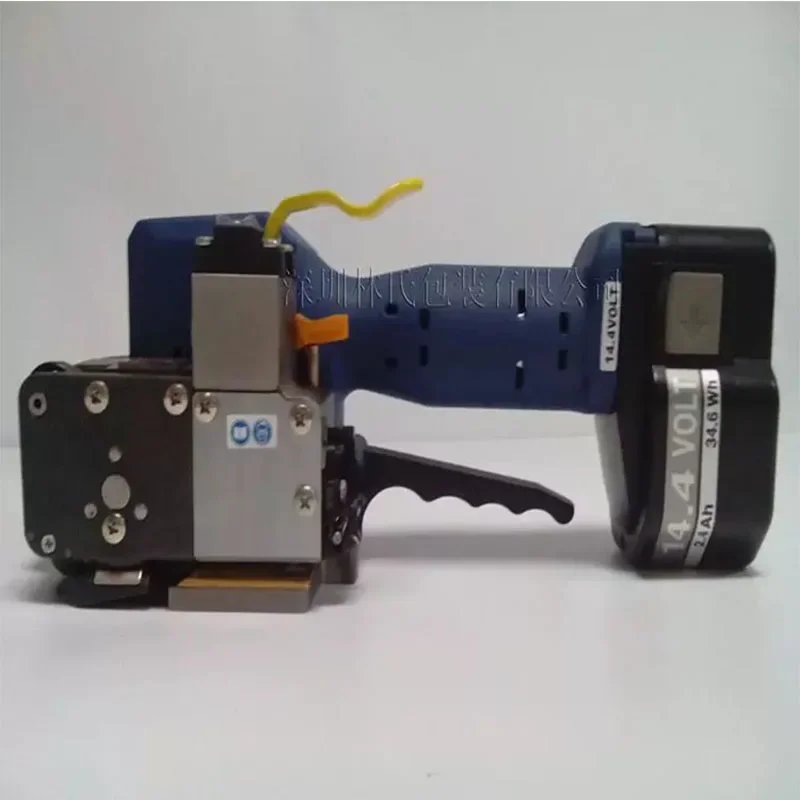 Automatic Battery Operated Plastic Strapping Machine Portable Handheld PET PP Strapper Packing Tool for Industrial Use