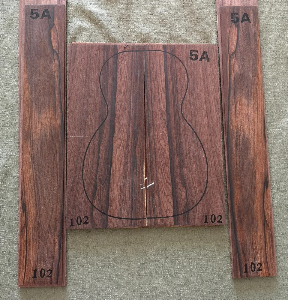 23/26 inch Solid wood board  ukulele back side material Guitar making material accessories HUATOOL