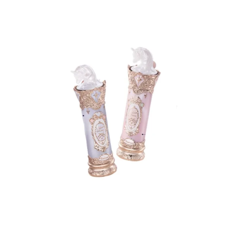 Flower Knows Knight Unicorn Kollektion Glasierte Lippenstifte Make-up Lipgloss Glas-Jelly-Finish, Nicht-Klebende Feuchtigkeitsspendende Lippentönungen