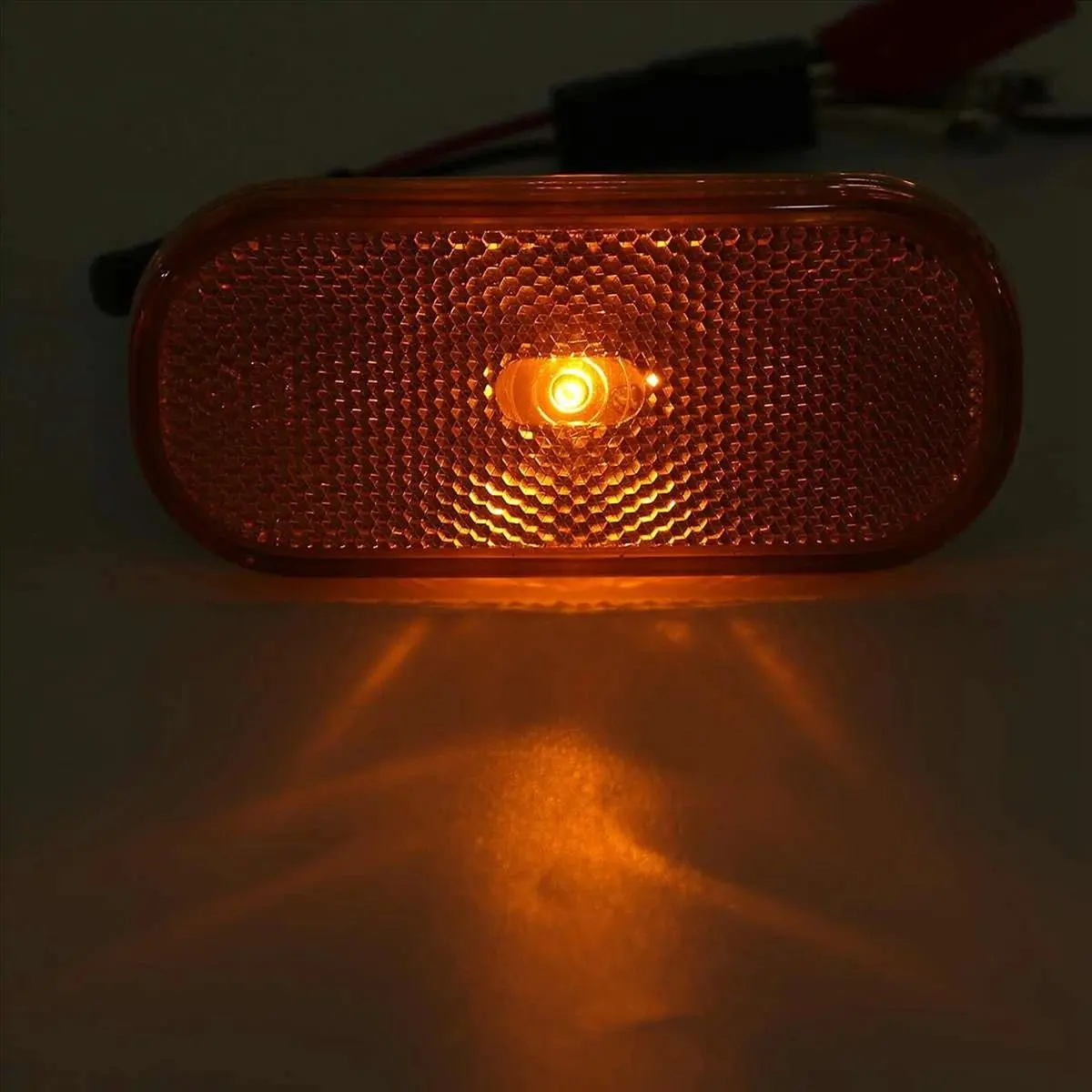 

*ABAB 4X Side Marker Light Yellow Lamp Lens for Ford Transit MK8 2014 2015 2016 2017 2018 2019 2020 2021 1832493 BK31-15442-CB