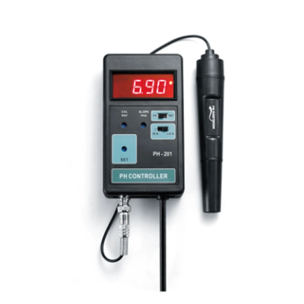 A49T Online Digital PH Controller for Long-Term Monitoring of Swimming Pool Aquarium PH-201 EU PLUG