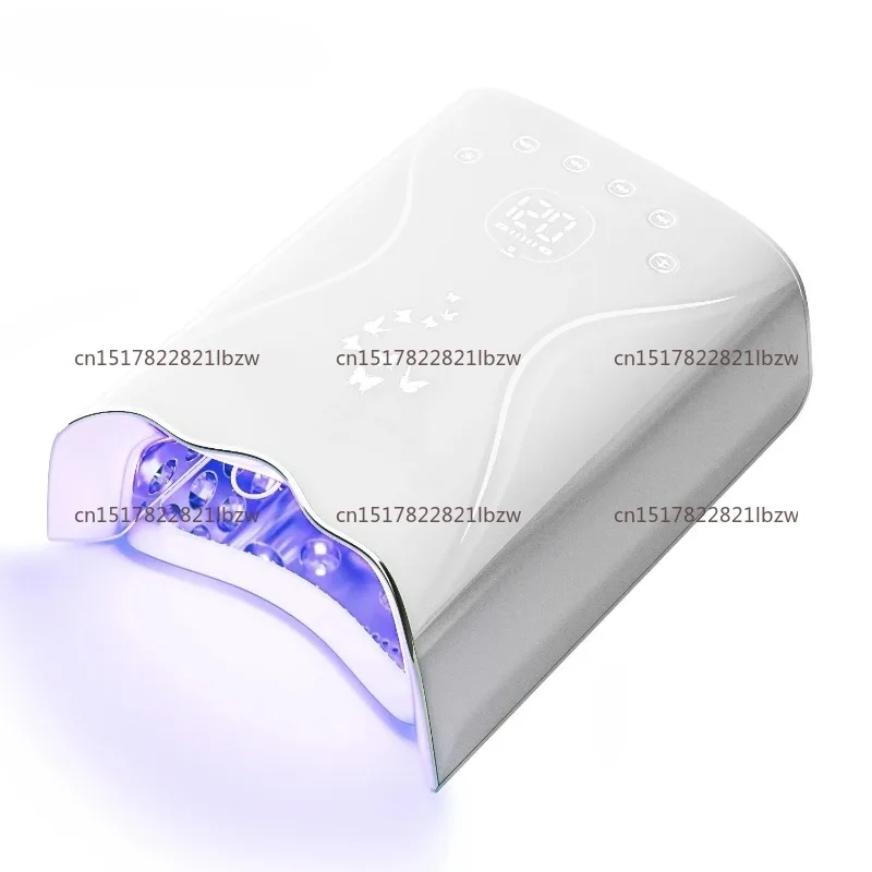 Butterfly Series Nail Equipment Rechargeable Brushless 35000rpm 60w Professional Nail Drill 115w Nail Lamp for Salons