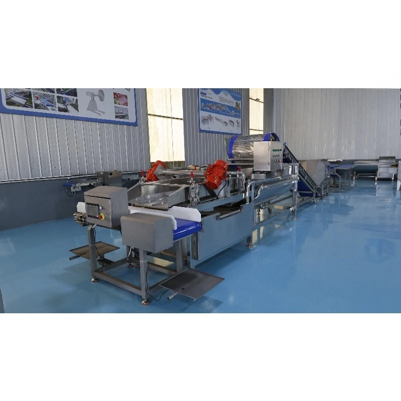 Multifunctional Automatic Fruit and Vegetable Cleaning and Processing Line for Commercial Use