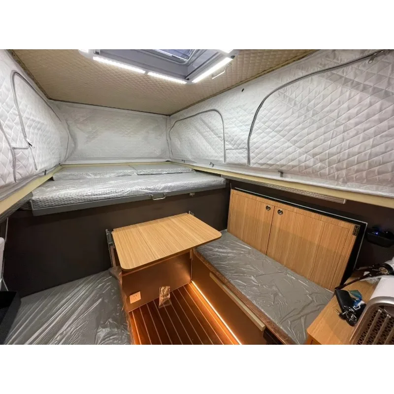 4-Passenger Light Pickup Camper Trailer Slide-On Design Meets Australian Road Standards