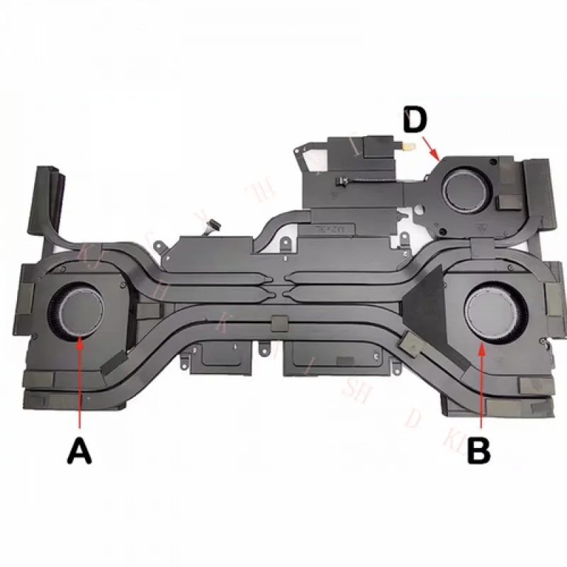 

N New for dell Alienware 16 Area-51 0JYDPW AA16250 B fan Excluding the heat sink