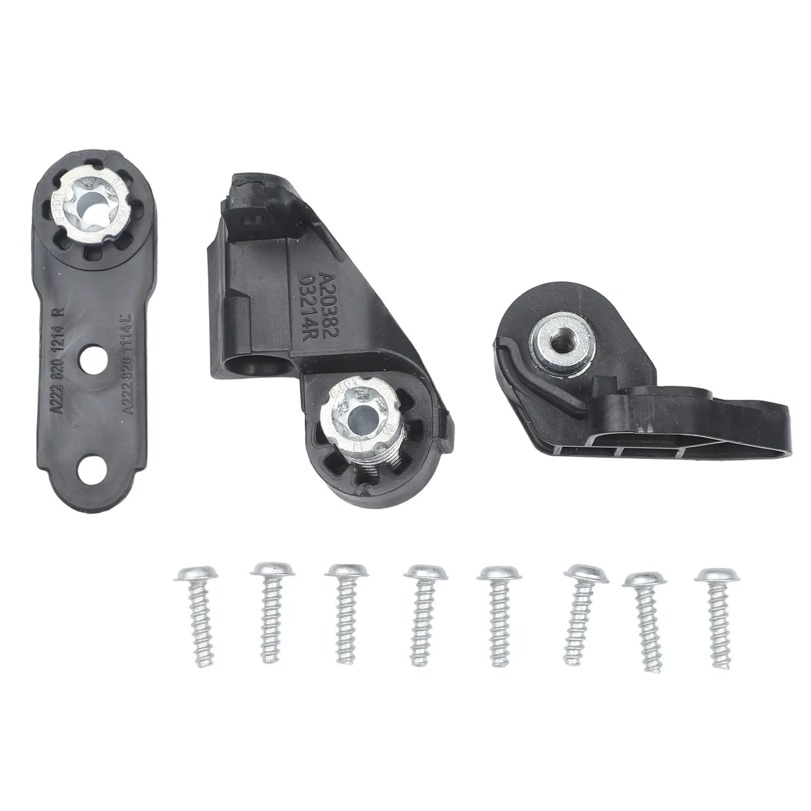 Front Right Headlight Repair Bracket Kit For Mercedes C W203 A2038203214 Gray ABS Plastic Replacement Car Exterior Part