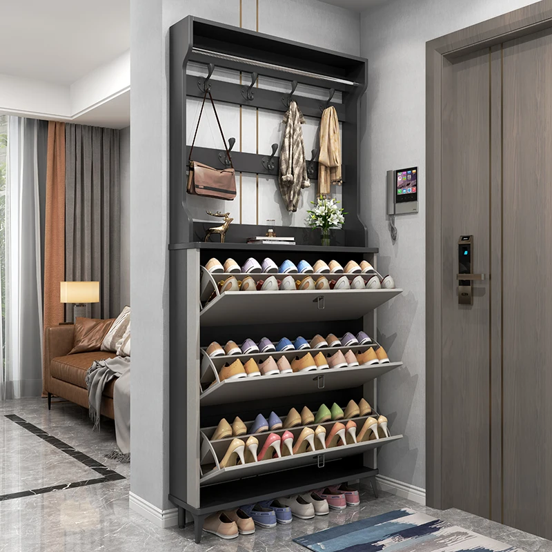 Storage Modern Entrance Shoe Cabinet Hanging Bedroom Closets Organizers Shoes Storage Corridor Armarios Entrance Furniture