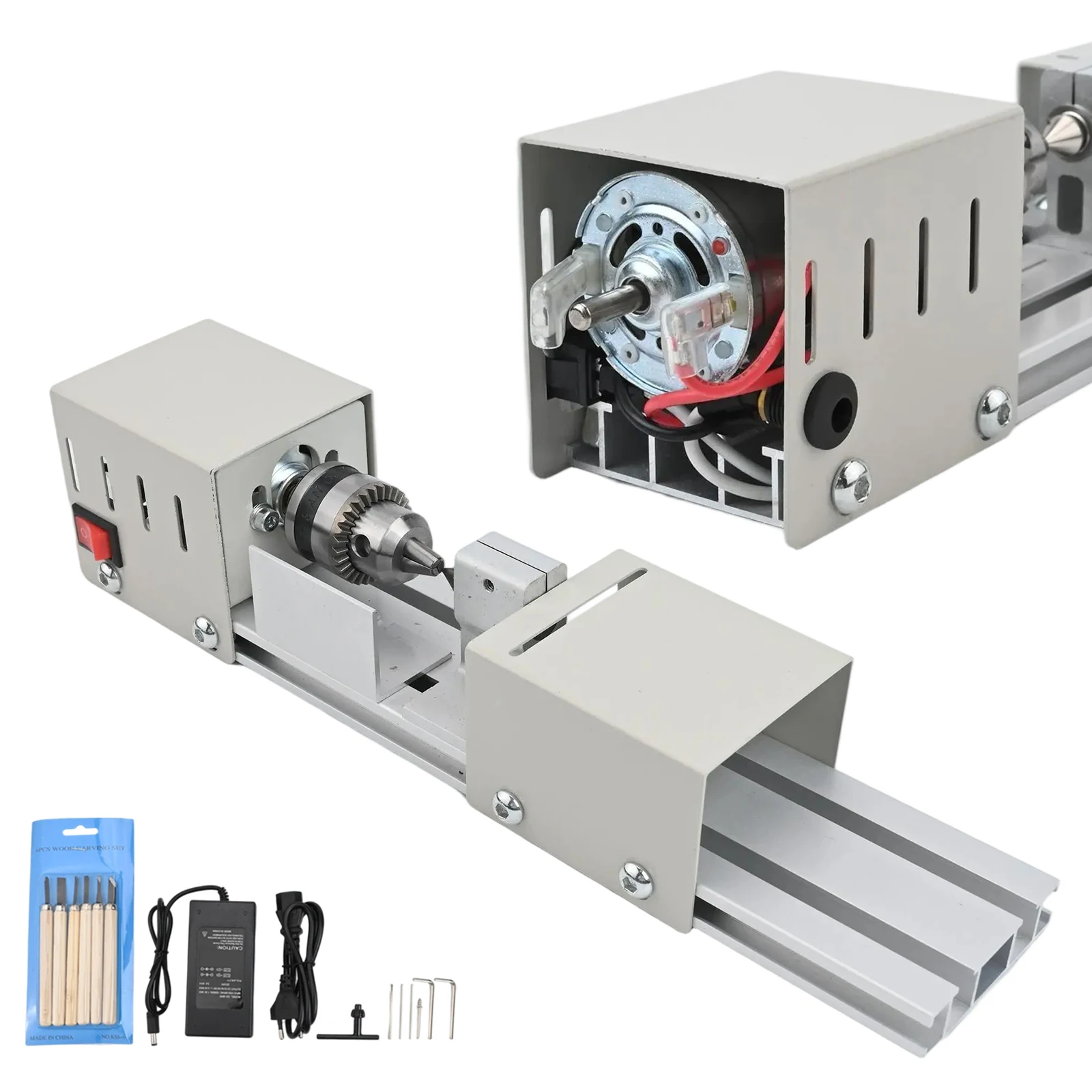 

Metal Milling Lathe Tool Minitornio 300*65*65MM Polishing Machine Flexible Shaft For Engraving High-speed Steel Blades