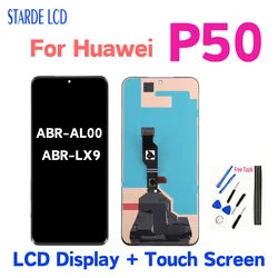 AMOLED For Huawei P50 LCD Display Touch Screen Digitizer Panel For Huawei p50 ABR-AL00 ABR-LX9 Replacement Part