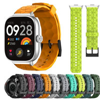 Football Pattern Silicone Strap For Xiaomi Mi Band  8 Pro Replacement Smartwatch Wrist Bracelet Correa for Redmi watch 4 Strap