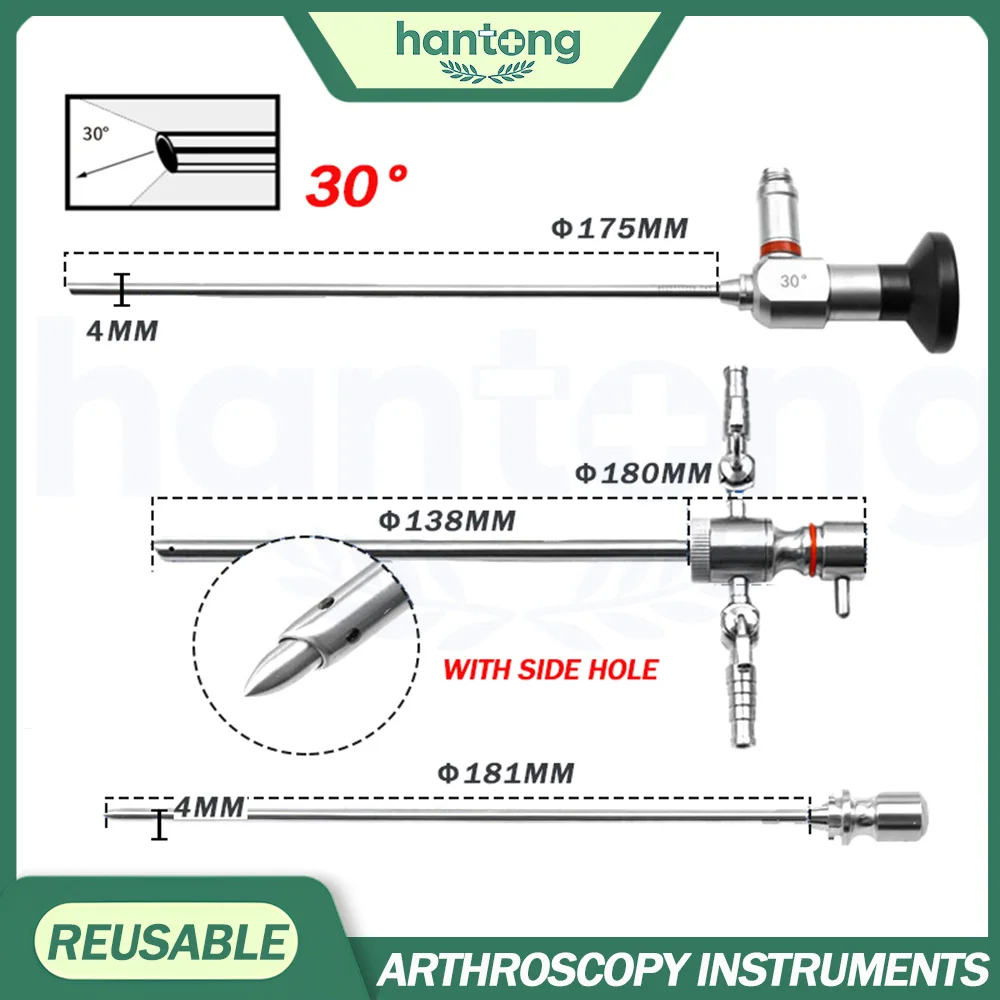 Full Set Arthroscopic Orthopaedic Rongeur forceps Meniscus grasping forceps  Arthroscopy Endoscope and Sheath Obturator Trocar