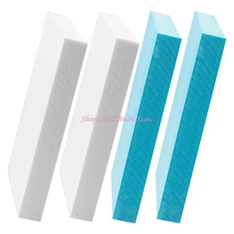 R6FD 2pcs Foam Sheets for Crafts and DIY Projects Rectangle Blocks