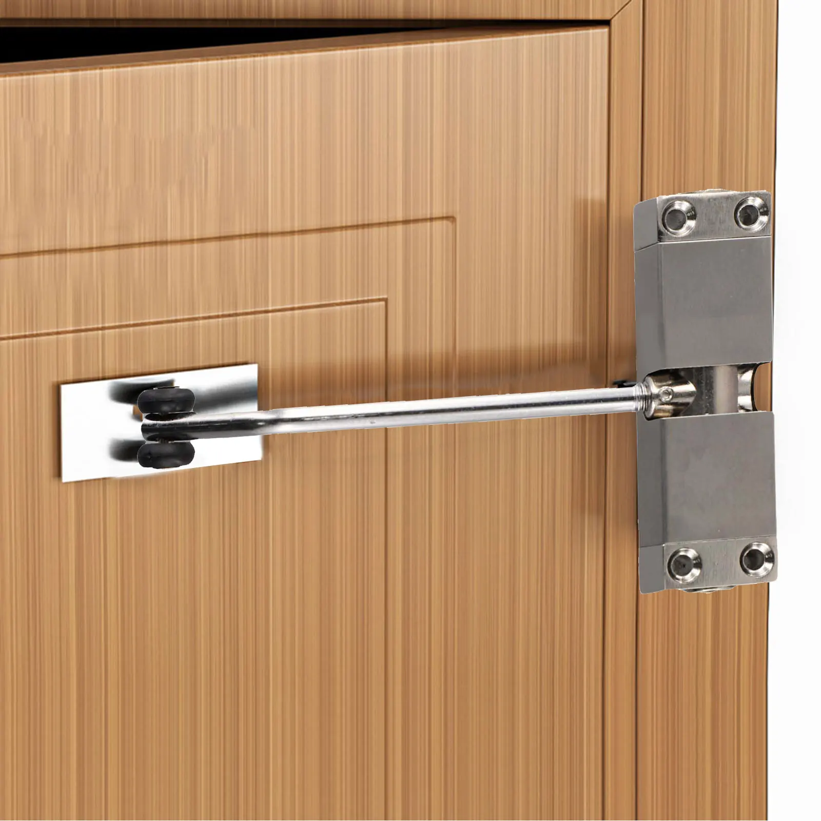 Pulley Door Closer Automatic Buffer Door Closer Manual Measurement Deviation Protects Door Panel For Outdoor Use