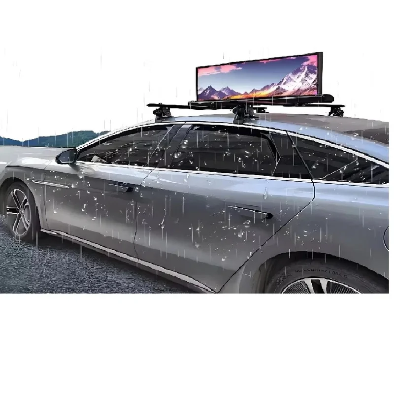 P.P.i Top Advertising Module Screen Msage Waterproof Outdoor Programmle Scrolling Car Roof LED Display