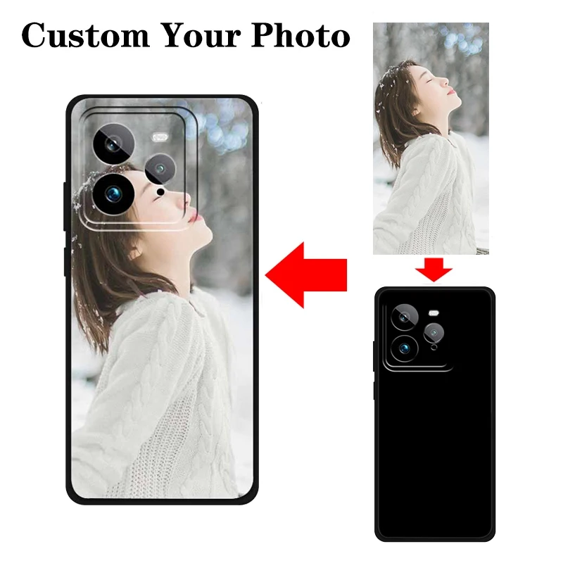 Customized DIY Soft TPU Phone Case For Realme GT 7 Pro 5G Case GT 6T GT5 3 2 Neo6 SE Neo5 Silicone Coque For Realme GT6 GT6T Bag