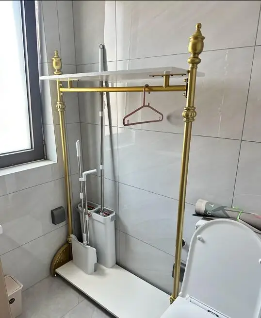 

Wall Mounted Iron Clothing Display Shelf Women's Clothing Special Combination Store Hanging Display Shelf