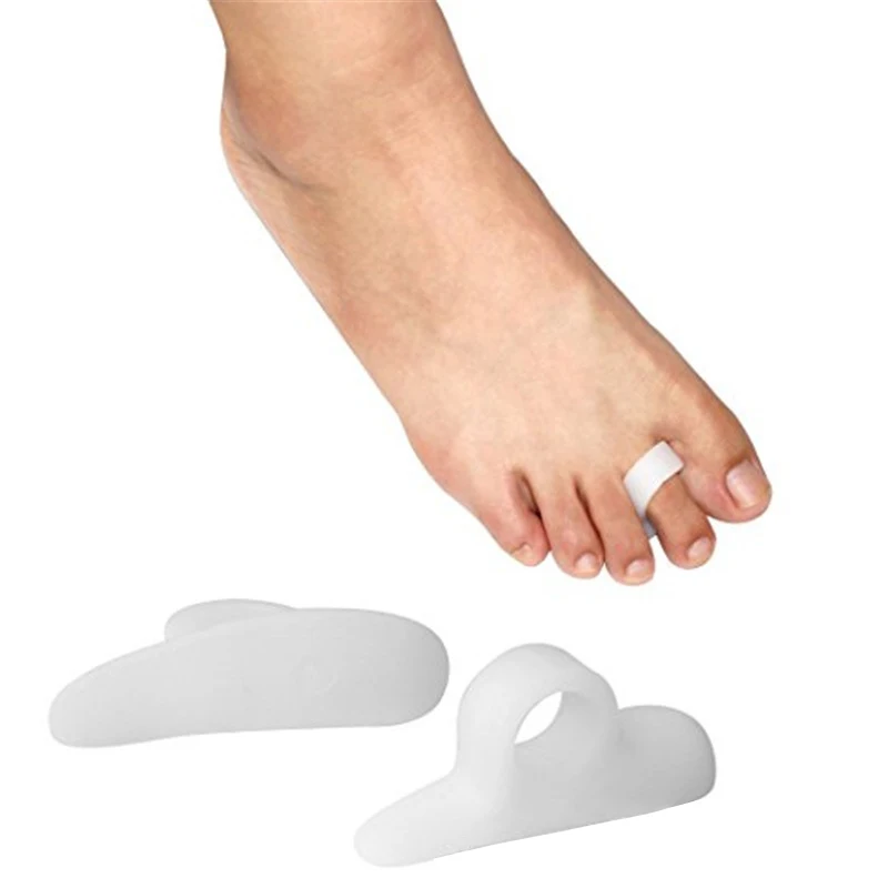 

2PCs Hammer Toe Cushions Protector Separator Gel Support Pad Temporary Corrector