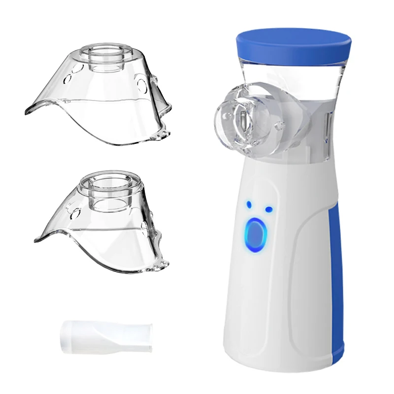 Nuevo Mini nebulizador portátil de mano, nebulizador inhalador para niños y adultos, atomizador de malla, nebulizador, equipo médico, inhalador para Asma