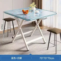 Foldable Table Simple Internet Celebrity Dining Table Small Apartment Rental Home Dining Portable Outdoor Stall