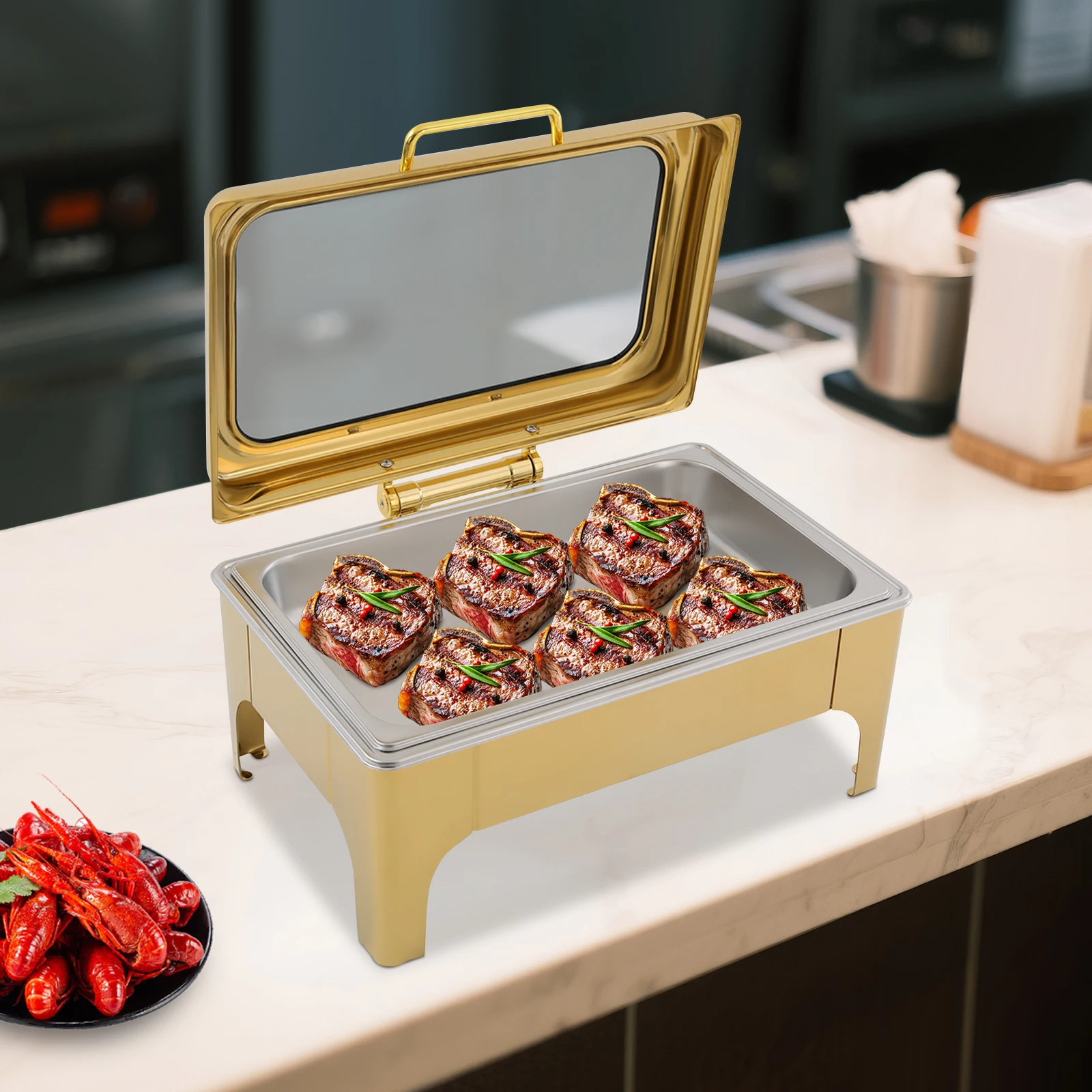 9L/9.51Qt Chafing D…