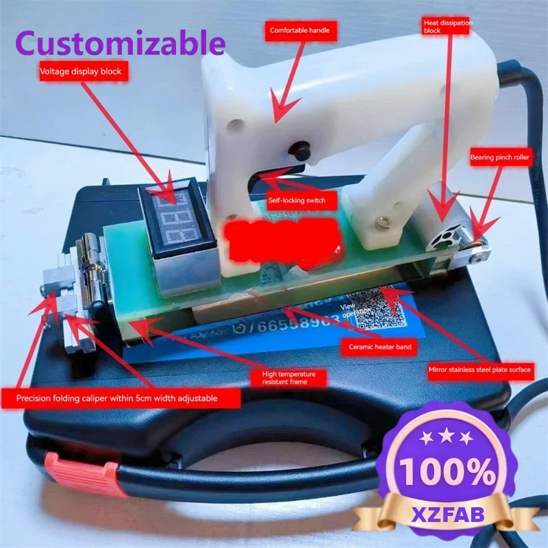 Factory Direct 2026 220V Portable Woodworking Edge Banding Machine Edge Bander For Self-adhesive Edge Banding