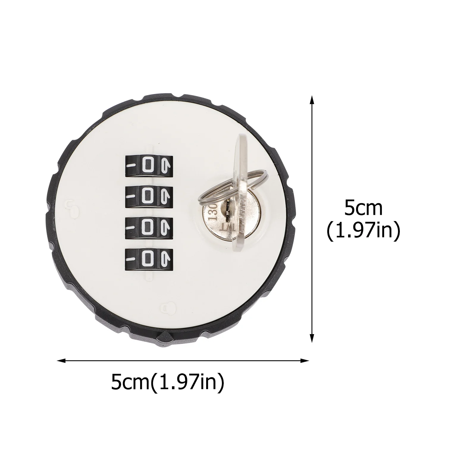 4 Digit Combination Zinc Alloy 20Mm Mechanical Locker Lock For Cabinet Drawer Storage Waterproof Rustproof Cut