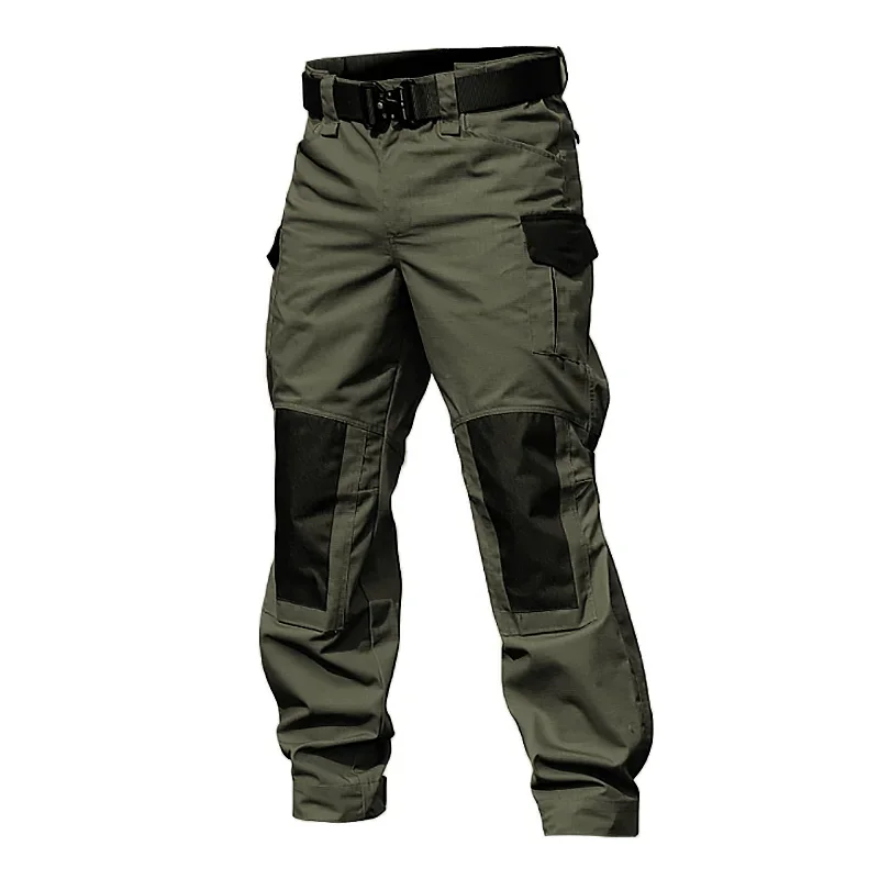 Men Military Tactical Cargo Pants Army Green Combat Trousers Multi Pockets Gray Uniform Paintball Airsoft Autumn Work Clothing