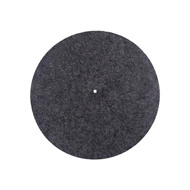 وسادة دوارة عالية الاحتكاك، وسادة متينة من الصوف، حصيرة غير قابلة للانزلاق لتعزيز وضوح الصوتيات