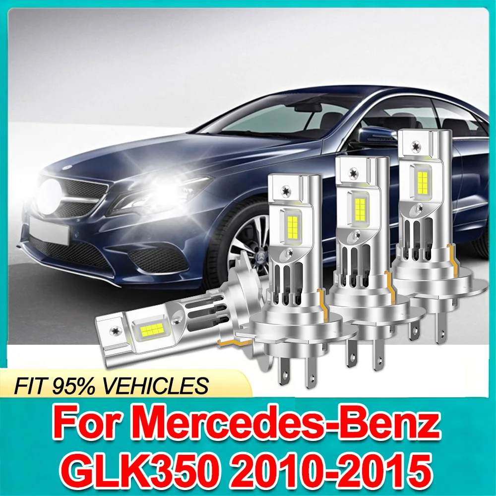 

Для Mercedes-Benz GLK350 2010-2015 H7 дальнего/ближнего света супер яркие 6000K IP68 водонепроницаемые 1:1 мини-размер Plug & Play лампочки