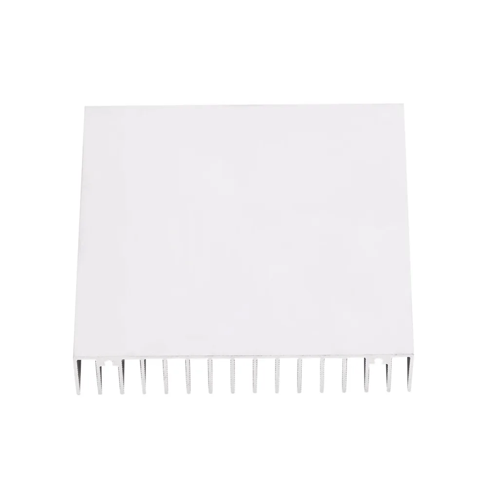 Heat Sink 100*100*18mm Heatsink with 16 Fins Good Thermal Conductivity LED Heat Sink Aluminum Aluminum Heatsink Computer