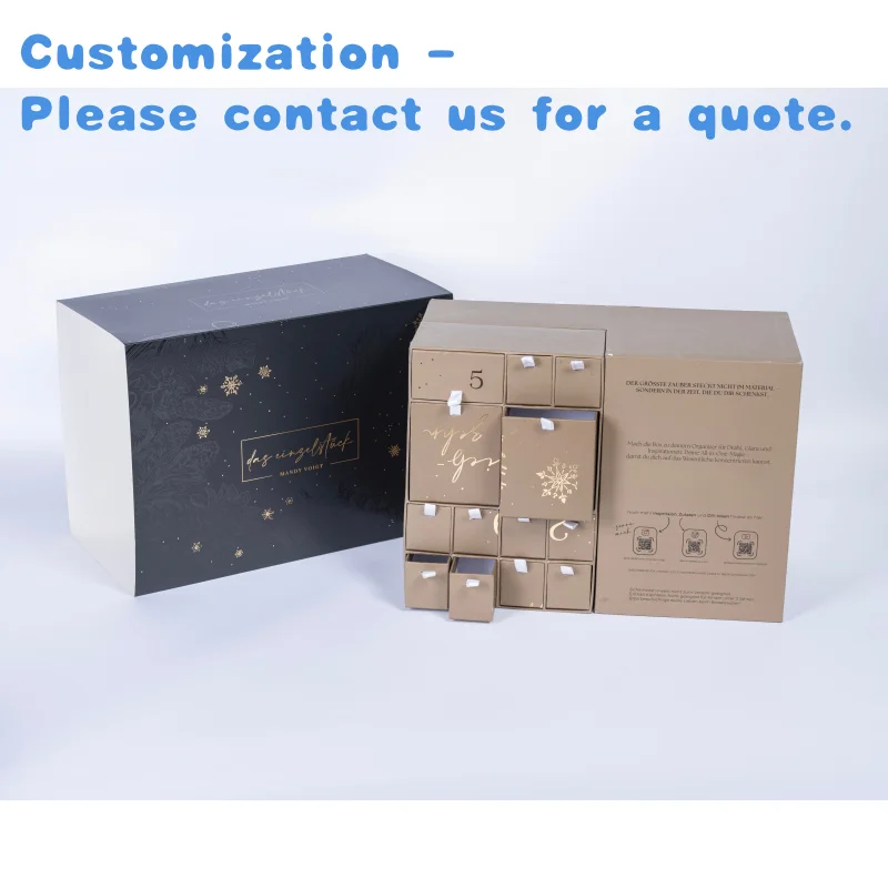 custom.Custom Multi-Functional Calendar Box Large Magnetic Board Paperboard Sponge Laminate Recyclable Re