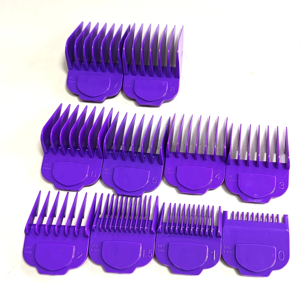 Juego de peines guía magnéticos de repuesto para cortapelos Andis Fade/Master/Envy/BGRC/Ultra Edge Pro Clip