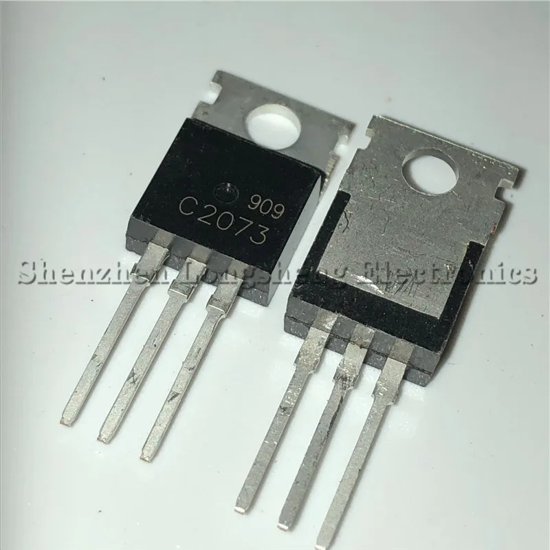 10PCS/LOT NEW C2073 KSC2073 2SC2073 TO-220 Power Transistor  In Stock