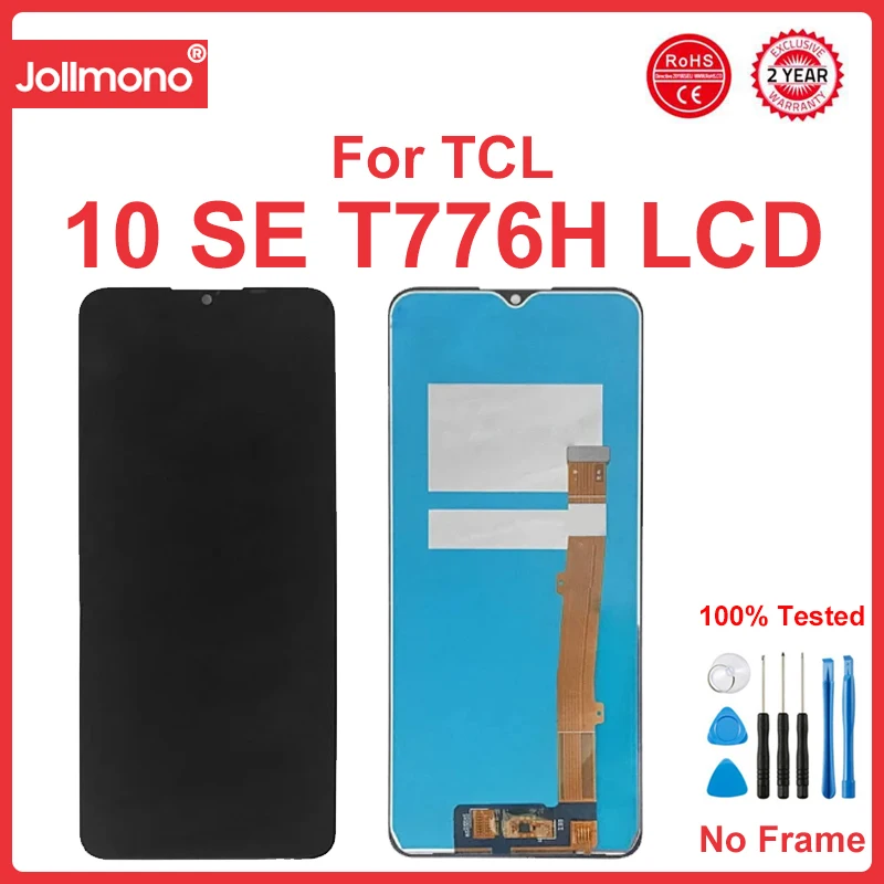 Display For TCL 10 SE LCD T766H T766J T766U T776S EEA Touch Panel Screen Digitizer For TCL 10SE Display LCD With Frame