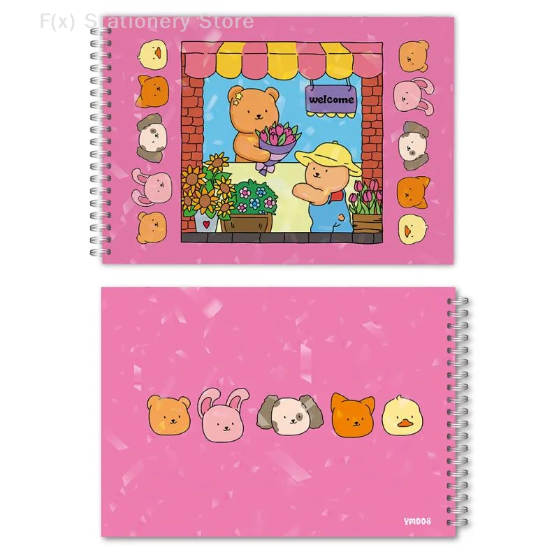 

Cute Little Bear Characters Coloring Book Kids Coloring Book Animal Theme Graffiti Painting Book For Adults & Teens