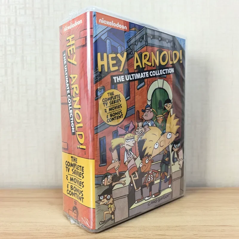 Hey Arnold Big Head Sky Cartoon 18 Disc DVD Original English Version