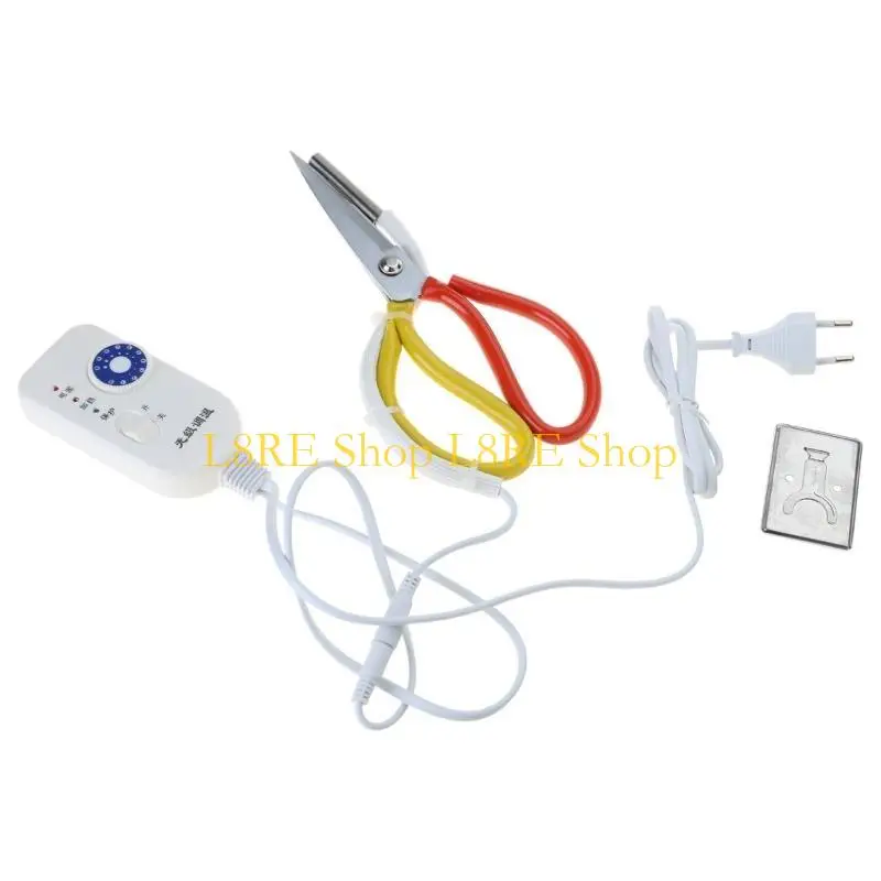 L8re Strumento taglio del tessuto per riscaldamento elettrico regolabile per sartoria con il controllo della temperatura e